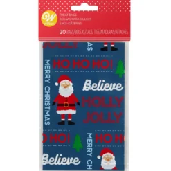 Pack de Mini Bolsas para Dulces Santa