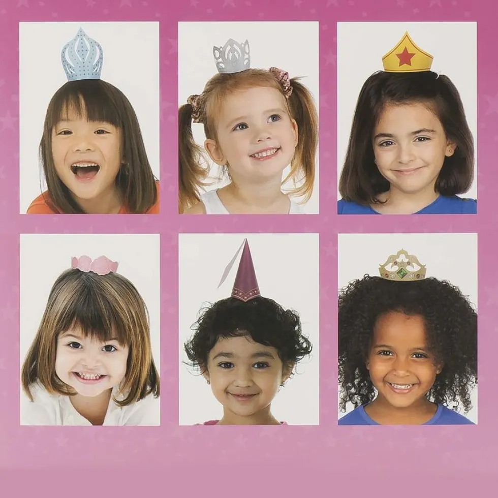 Pack de 6 Mini Sombreros de Fiesta Niñas