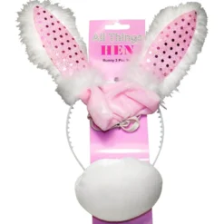 Pack de 3 Piezas Conejita Rosa