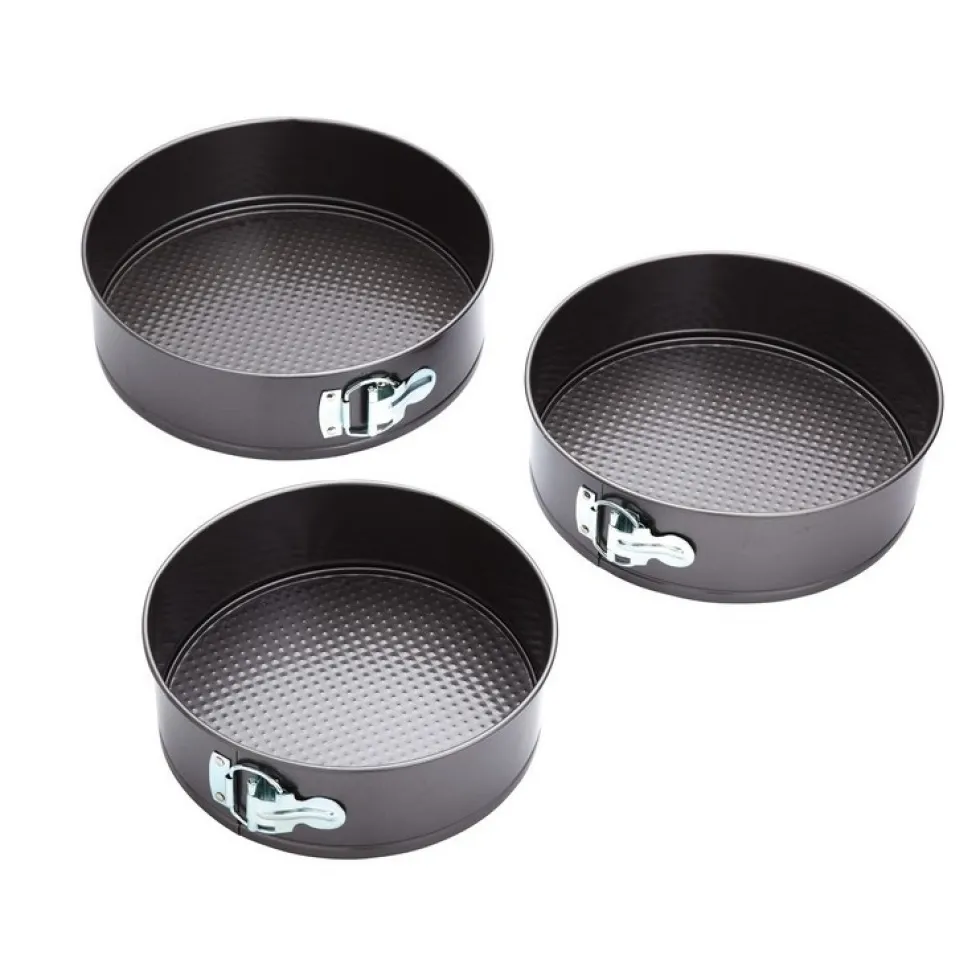 Pack 3 moldes SpringForm Kitchen Craft