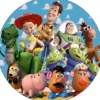 Papel de Oblea 20 cm Toy Story