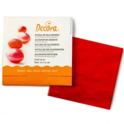 Papel para Envolver Dulces Color Rojo