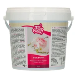 Pasta de Goma Blanca 1 Kg - Funcakes