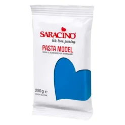 Pasta de Modelar Saracino - Azul 250 gr