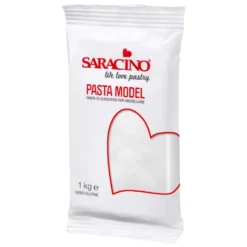 pasta de modelar saracino - blanca 1 kg