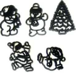 Patchwork cutter Santa & Snowman