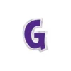 Pegatina para Globos Letra G Morado