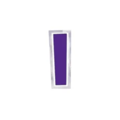 Pegatina para Globos Letra I Morado