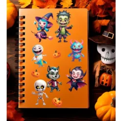 Pegatinas Infantiles Halloween – Diseños Monstruos