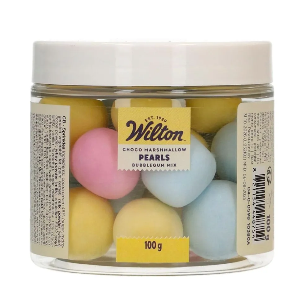 Perlas de Chocolate Crujientes Bubblegum Mix 100 gr - Wilton