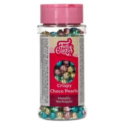 Perlas de Chocolate Crujiente Colores Metalizados 60 gr - Funcakes