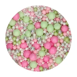 Perlas de Azúcar Blandas Mix Rose Garden 80 gr - Funcakes