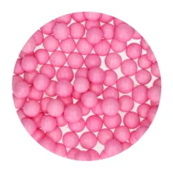 Perlas de Azúcar Blandas Rosas 10 mm 70 gr - Funcakes