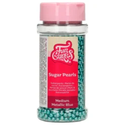 Perlas Metalizadas Azules 80 gr Funcakes