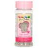 Perlas Metalizadas Plata 2 mm - 80 gr - Funcakes