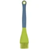Pincel Plano Alimentario Pelo de Silicona Verde