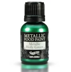 Pintura comestible Verde Acebo Metalizado