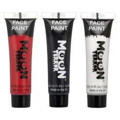Pintura Facial y Corporal Halloween 3 colores 12 ml