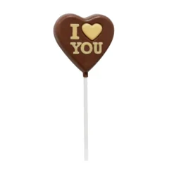 Piruleta Corazón de Chocolate San Valentín 25 gr