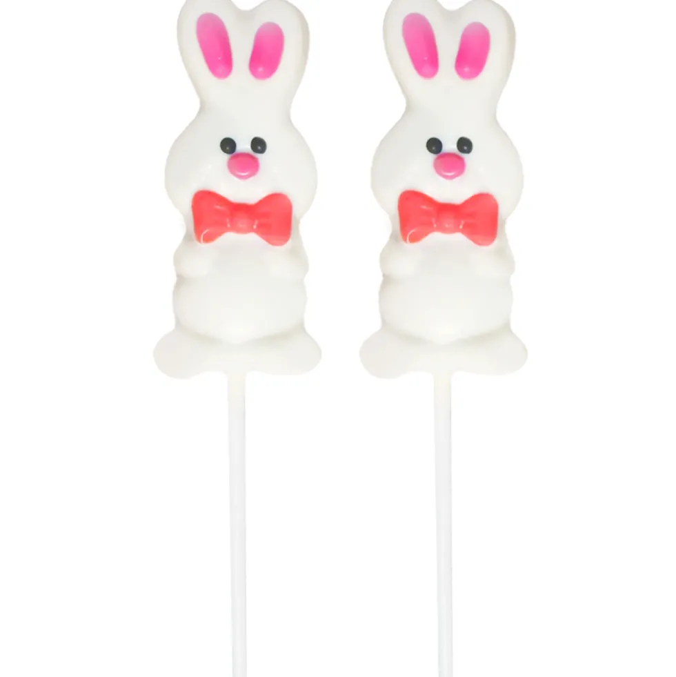 Piruleta de Chocolate Conejito con Pajarita 25 gr