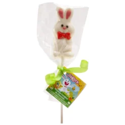 Piruleta de Chocolate Conejito con Pajarita 25 gr