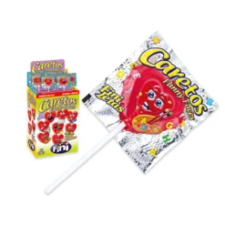 Piruletas Corazón Caretos 170 Ud - Fini