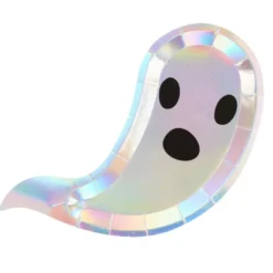 Platos de Papel Fantasmas 14 cm 8 ud
