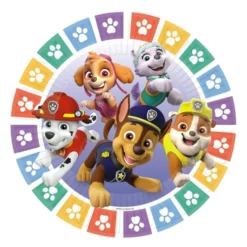 Platos de Papel Patrulla Canina 23 cm 8 ud