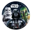 Platos de Papel Star Wars 19,5 cm 8 ud