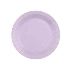 Platos de Papel Violeta 17,5 cm 10 ud