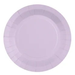 Platos de Papel Violeta 22,5 cm 10 ud