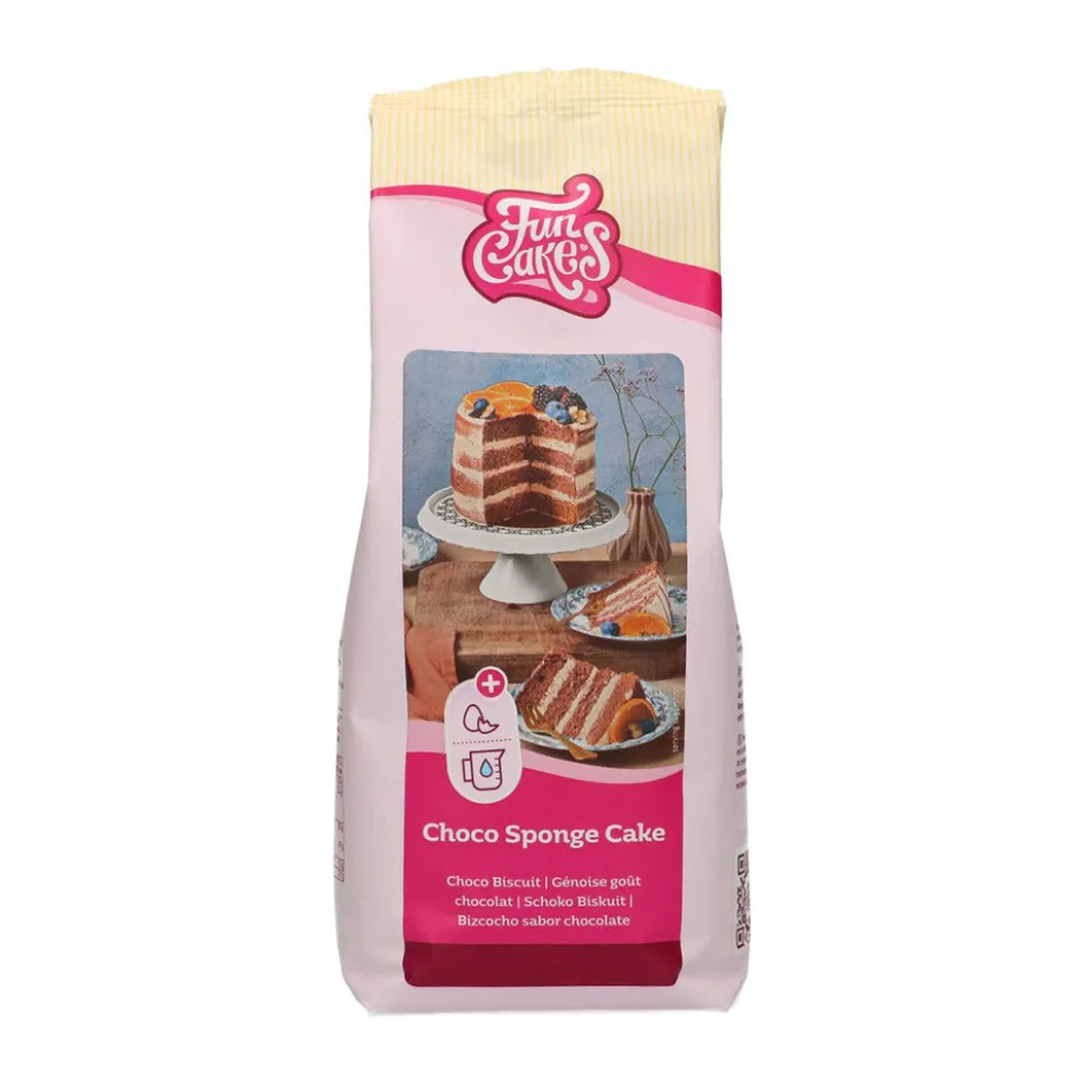 Preparado para Bizcocho de Chocolate 1 Kg - FunCakes