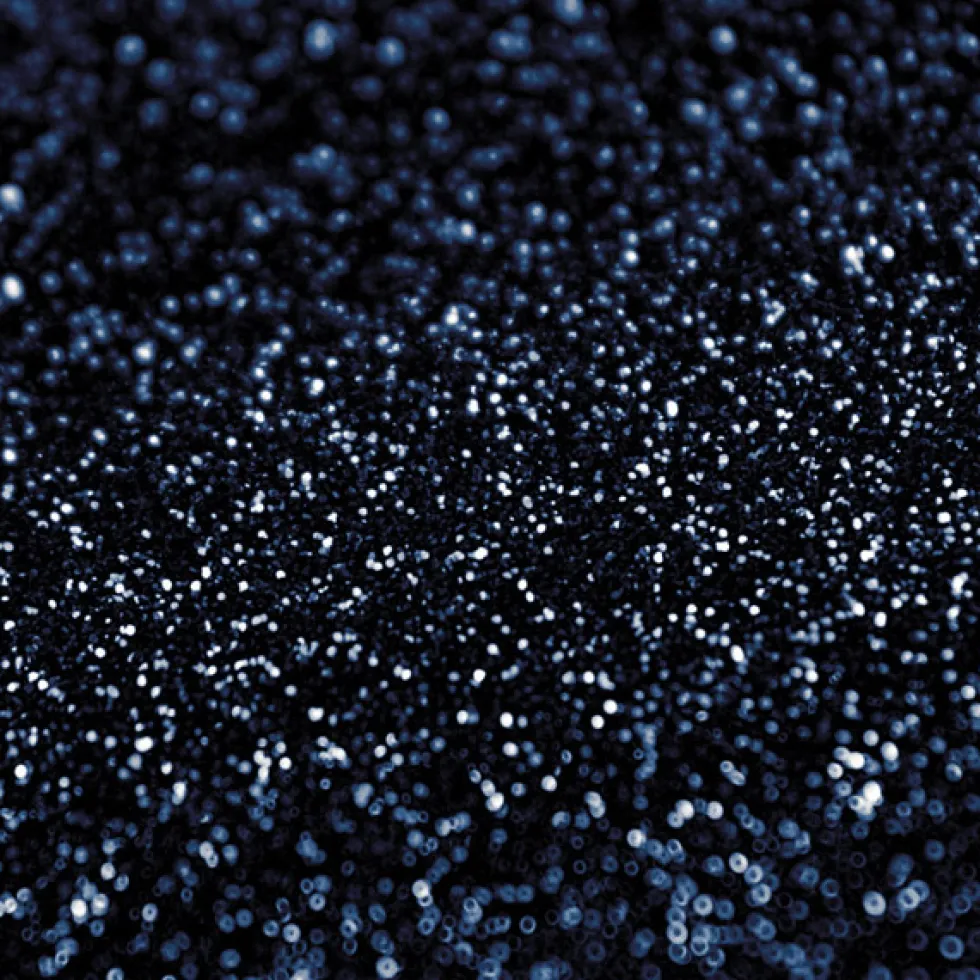 Purpurina Decorativa Negra No Comestible 100gr