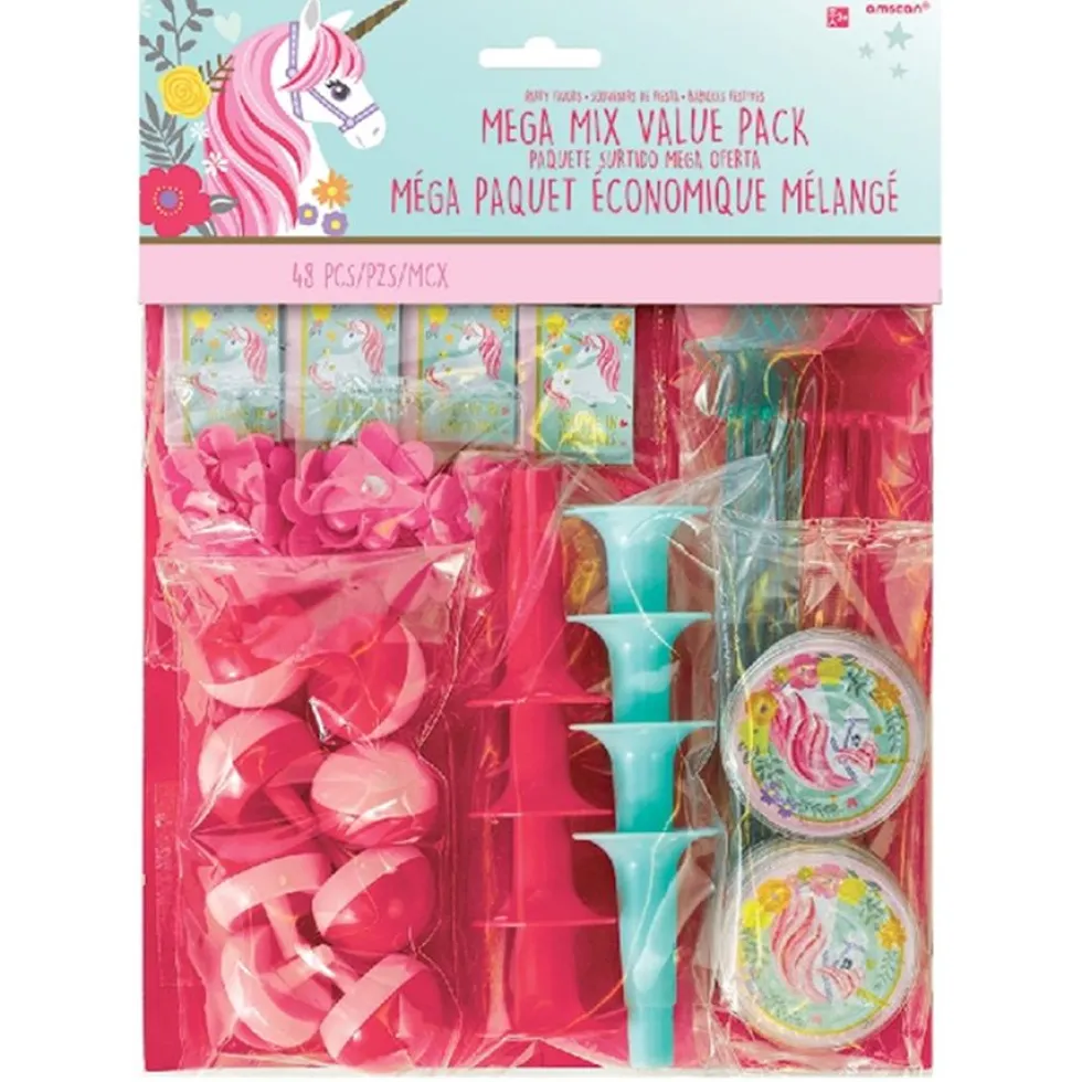 Regalos para Piñata Unicornio Mágico 48 ud