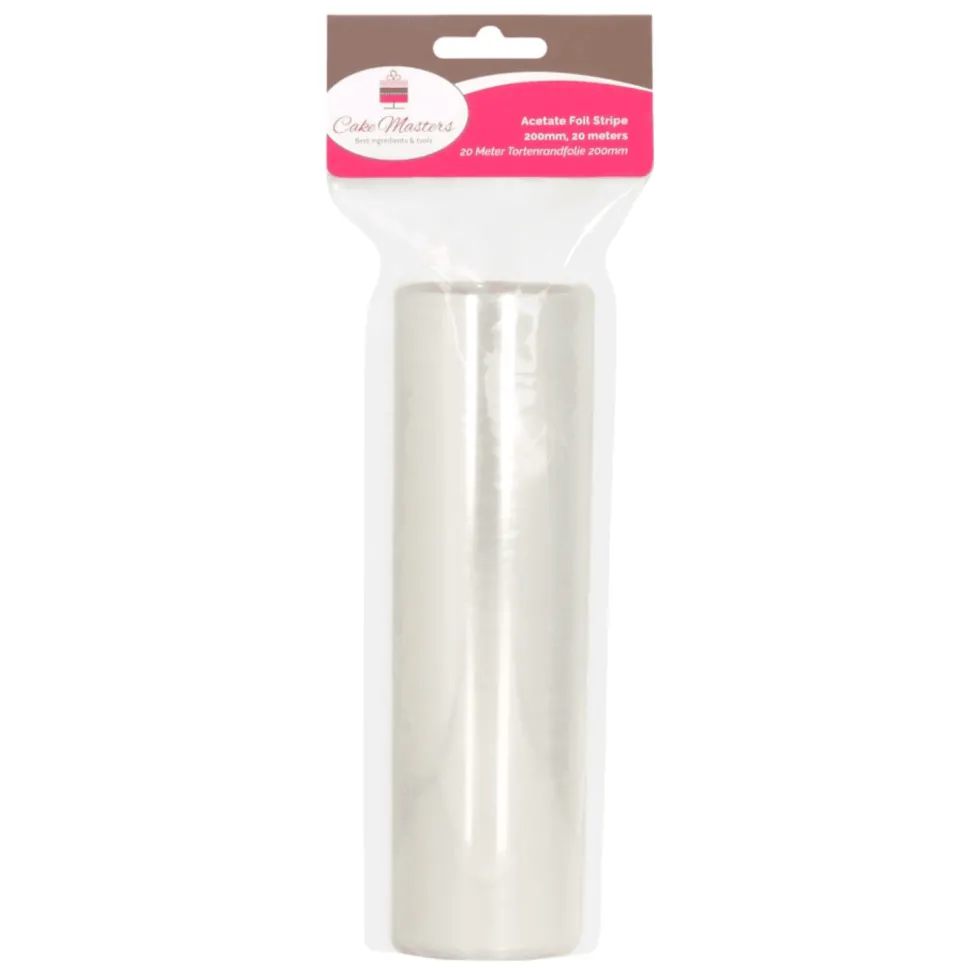 Rollo de Acetato 20 cm x 20 mt - Cake Masters