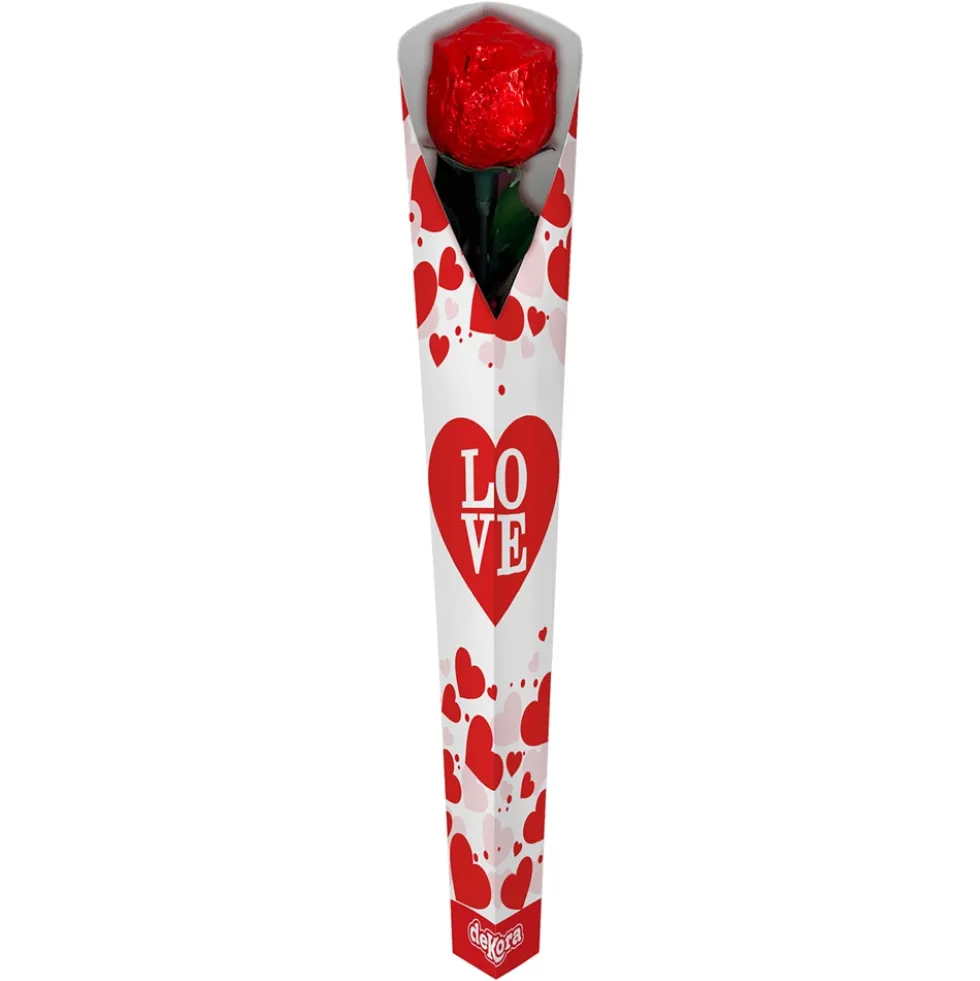 Rosa de Chocolate Diamante 18 gr - Dekora