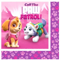 Servilletas Patrulla Canina Rosas