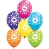 Set 25 Globos de Látex Felicidades graduado 27 cm