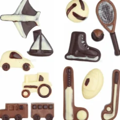 Set 2 Moldes para Chocolate Transportes y Deportes