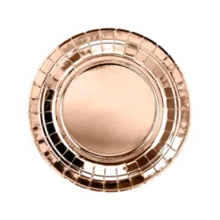 Set 6 Platos Rose Gold 18 cm