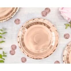 Set 6 Platos Rose Gold 18 cm