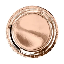 Set 6 Platos Rose Gold 23 cm