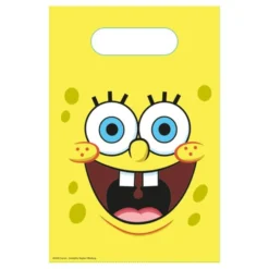 Set de 6 Bolsitas para Dulces Bob Esponja