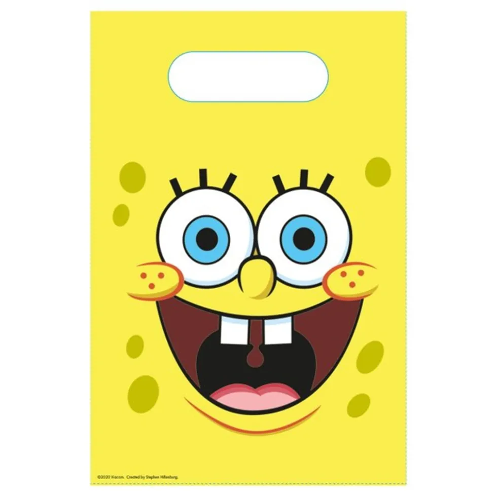 Set de 6 Bolsitas para Dulces Bob Esponja
