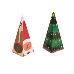 Set de 2 Conos para Chuches Navidad 13 cm