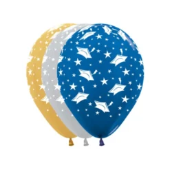 Set de 10 Globos Graduado Surtido Metalizado 30 cm