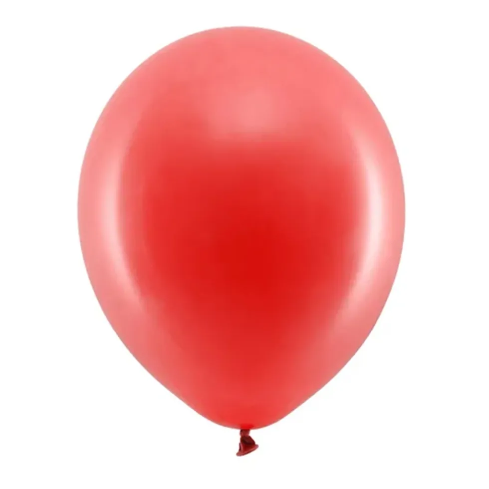 Set de 100 Globos Rojos 23cm