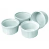 Set de 4 moldes ramequín 9cm Ibili