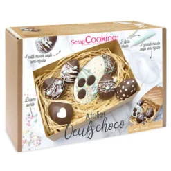 Set Huevos de Chocolate 10 pcs - Scrapcooking