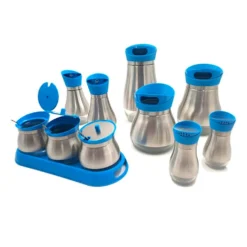 Set Menaje de Cocina para Almacenaje 14 pc - Azul